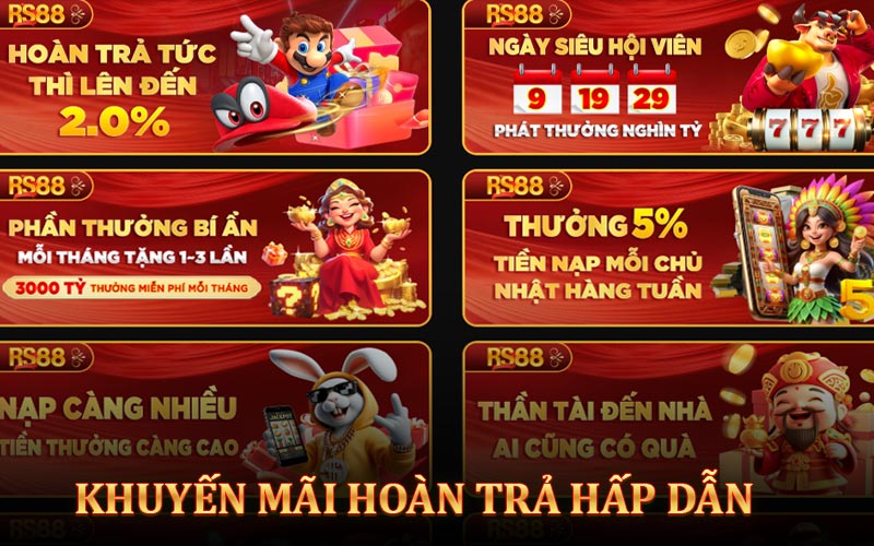 Hoàn trả & chăm sóc thành viên vip