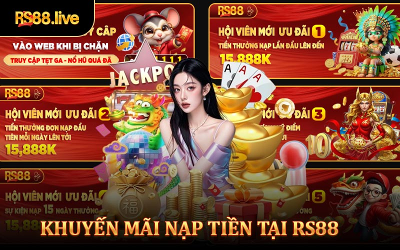 Khuyến mãi nạp tiền tại RS88